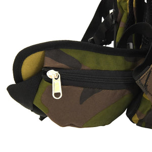 80L Wanderrucksack Grün Tarnfarben