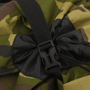 80L Wanderrucksack Grün Tarnfarben
