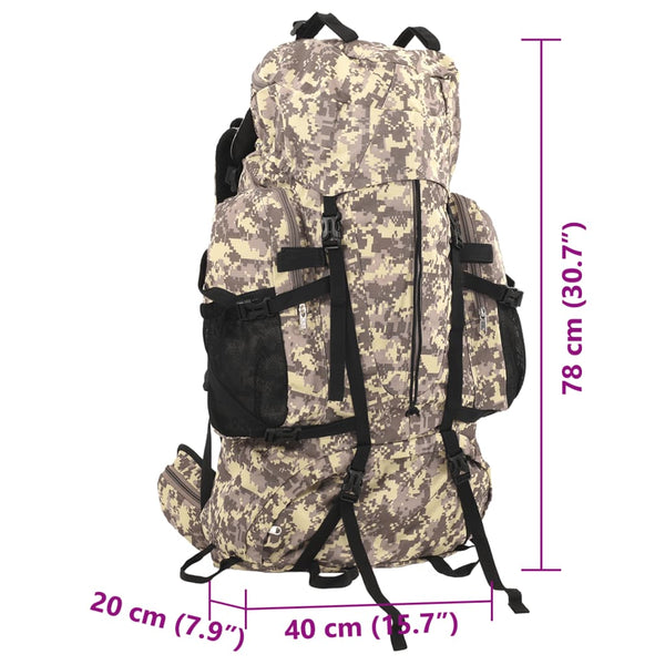 Wanderrucksack Kamelbraun 80 L