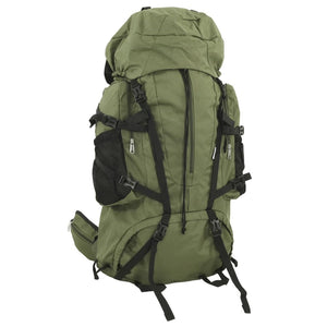 80L Armeegrüner Wanderrucksack Oxford-Gewebe