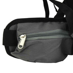 Grauer 100 L Wanderrucksack aus Oxford-Gewebe