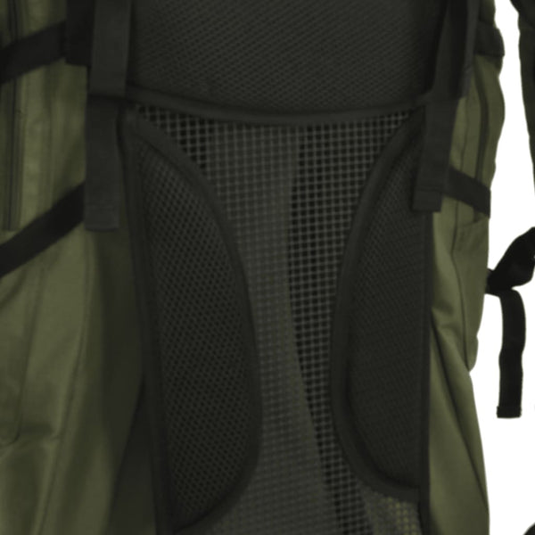 100L Armeegrüner Wanderrucksack
