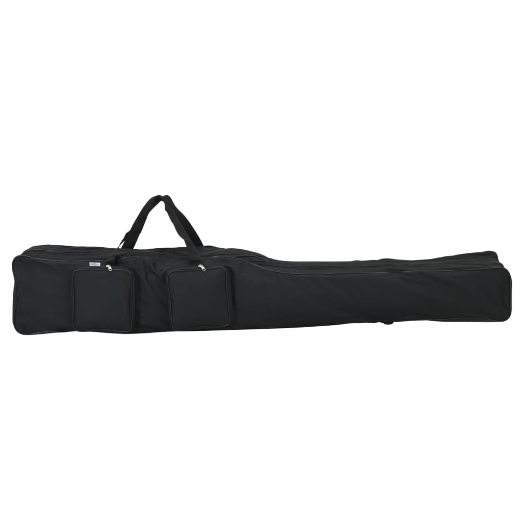Angelrutentasche 150 cm – Oxford-Gewebe Schwarz