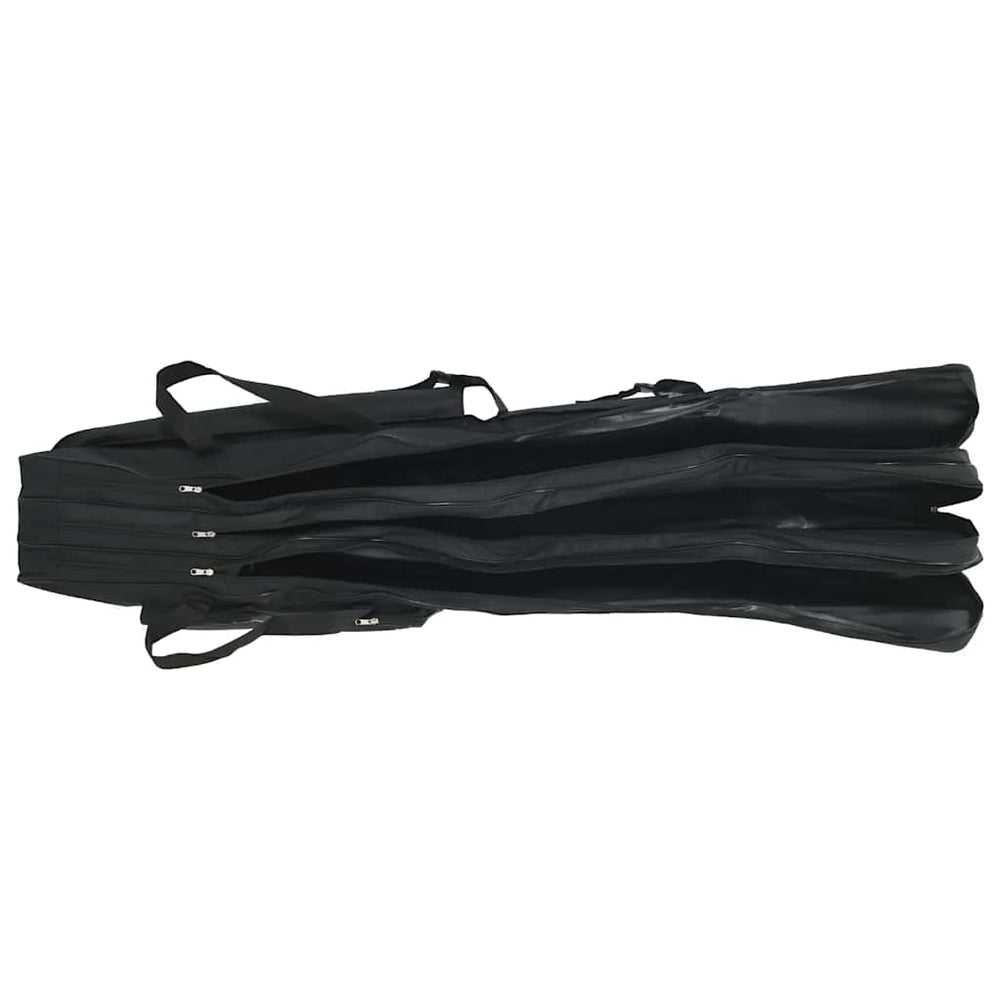 vidaXL Fourre-canne Noir 160 cm Tissu Oxford