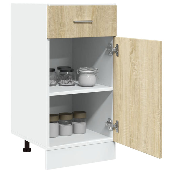Sonoma Eiche Schubladenschrank 40 cm