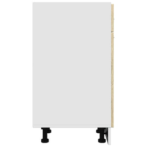 Sonoma Eiche Schubladenschrank 40 cm
