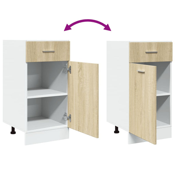 Sonoma Eiche Schubladenschrank 40 cm