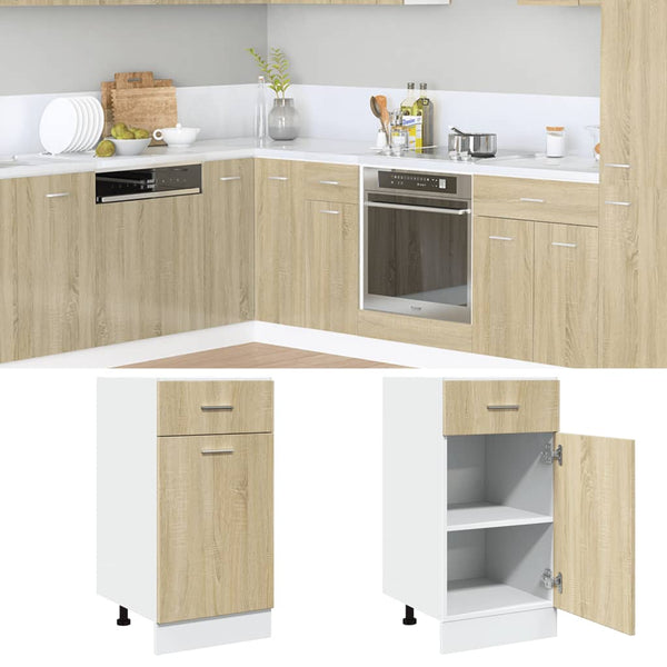 Sonoma Eiche Schubladenschrank 40 cm