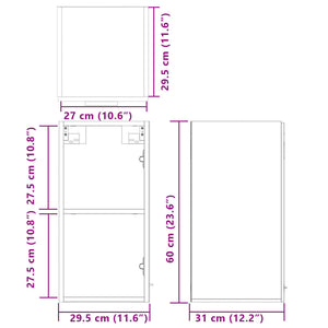 Hängeschrank Lyon Sonoma-Eiche 60cm