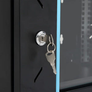 6HE Wandmontierter Netzwerkschrank 19" IP20 53x40x30 cm
