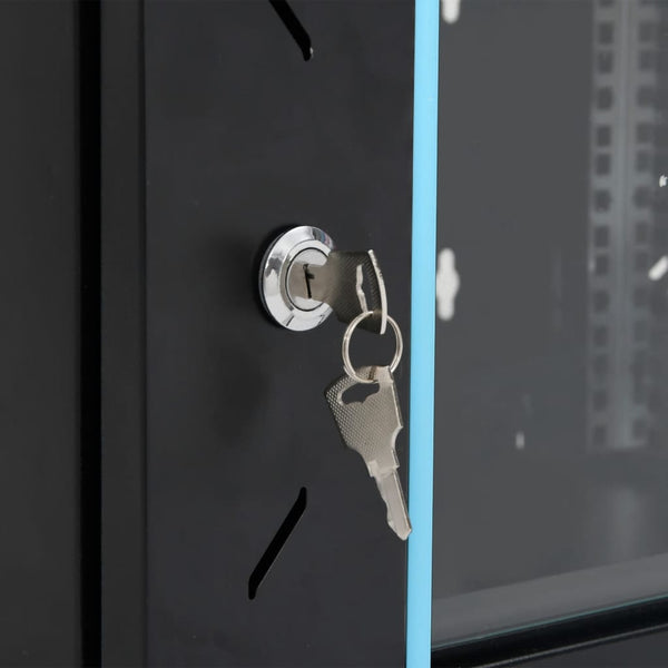 6HE Wandmontierter Netzwerkschrank 19" IP20 53x40x30 cm