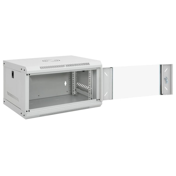 6HE Wandmontierter Netzwerkschrank 19" IP20 53x40x30 cm