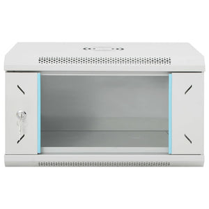 6HE Wandmontierter Netzwerkschrank 19" IP20 53x40x30 cm