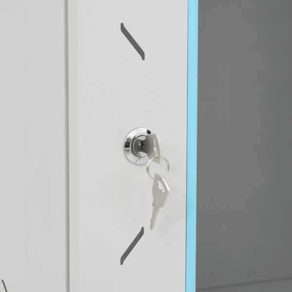 6HE Wandmontierter Netzwerkschrank 19" IP20 53x40x30 cm