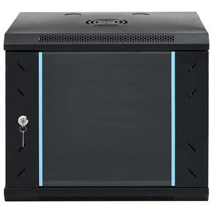 9HE Wandmontierter Netzwerkschrank 19" IP20 53x40x45 cm