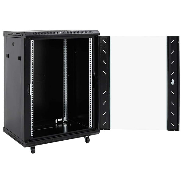 15HE Netzwerkschrank mit Schwenkfüßen 19" IP20 60x45x86 cm