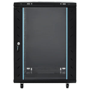 15HE Netzwerkschrank mit Schwenkfüßen 19" IP20 60x45x86 cm