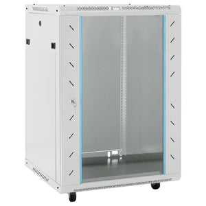 15U Netzwerkschrank auf Rollen 19" IP20 60x45x86 cm