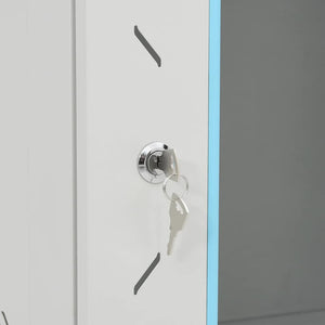 15U Netzwerkschrank auf Rollen 19" IP20 60x45x86 cm