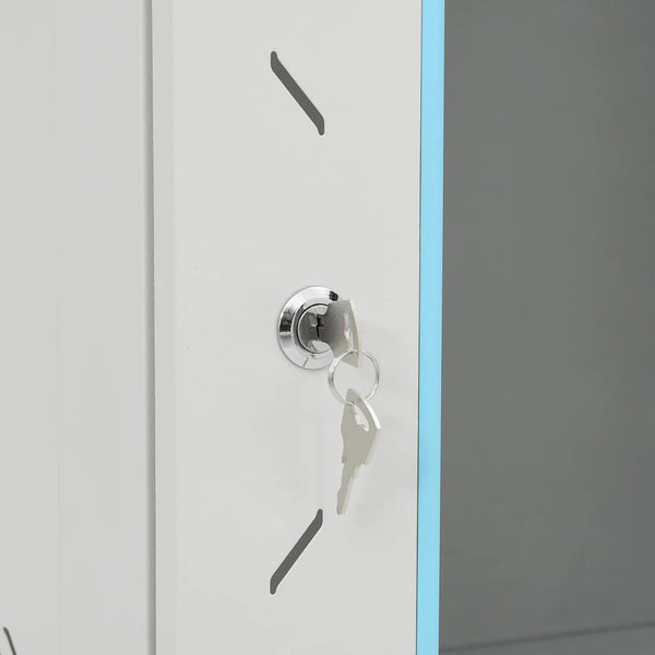 15U Netzwerkschrank auf Rollen 19" IP20 60x45x86 cm