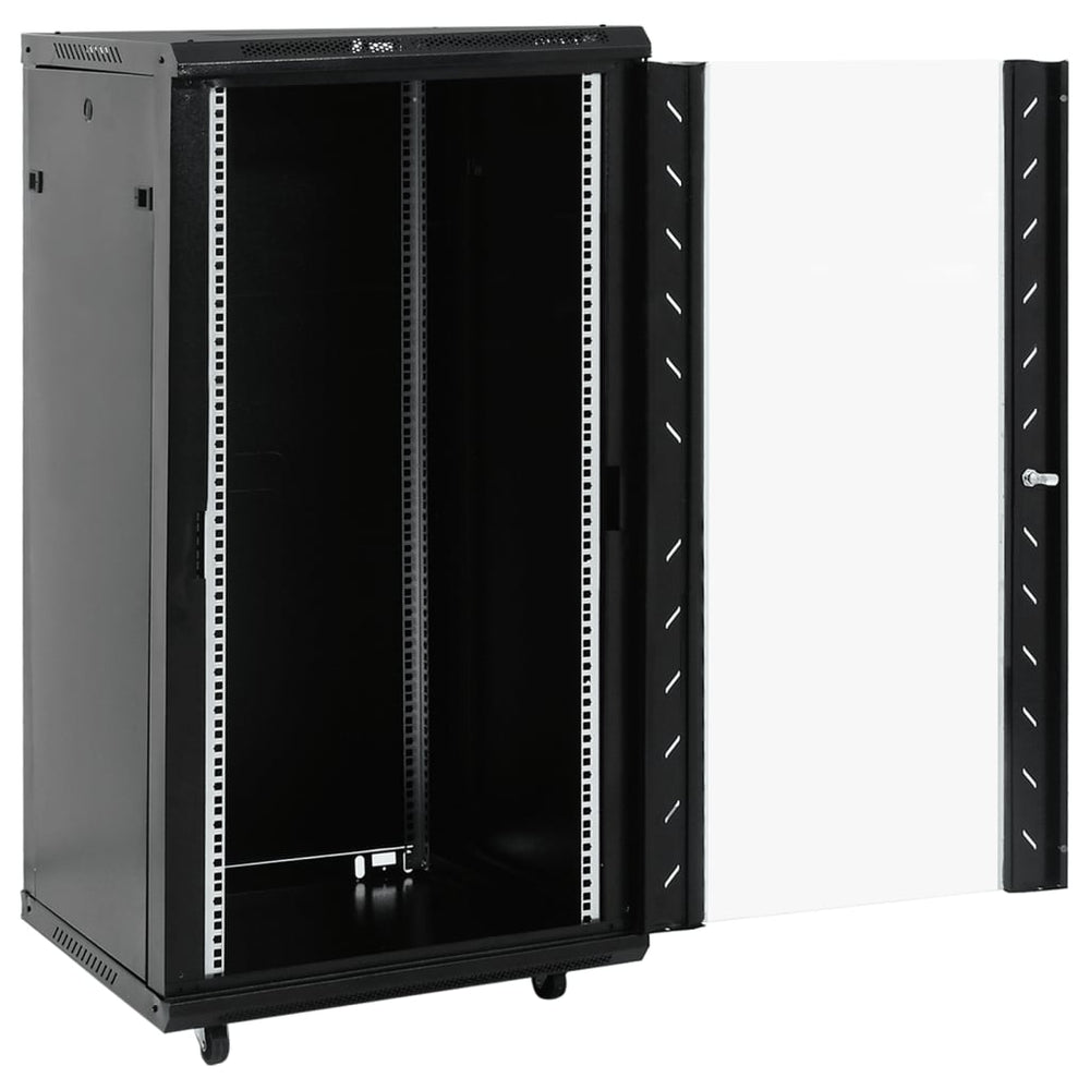 22HE Netzwerkschrank mit Schwenkfüßen 19" IP20 60x60x120 cm