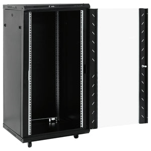 22HE Netzwerkschrank mit Schwenkfüßen 19" IP20 60x60x120 cm