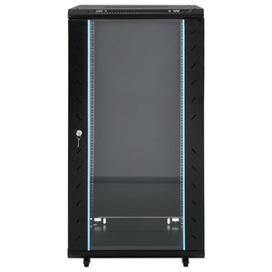 22HE Netzwerkschrank mit Schwenkfüßen 19" IP20 60x60x120 cm