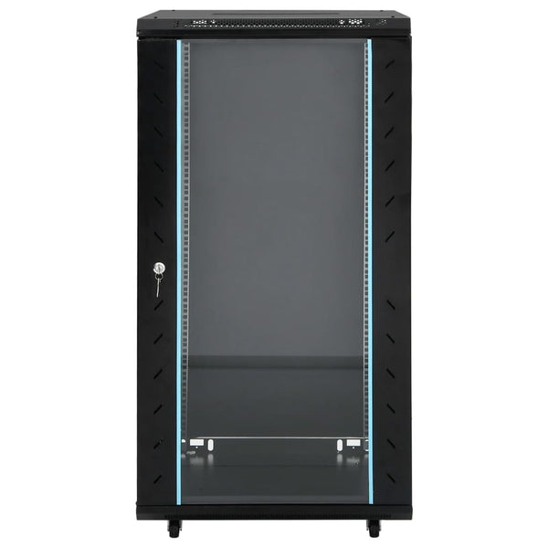 22HE Netzwerkschrank mit Schwenkfüßen 19" IP20 60x60x120 cm