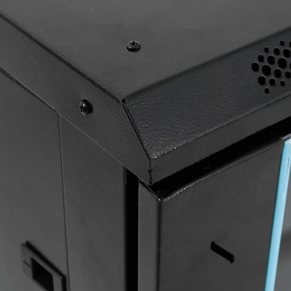 22HE Netzwerkschrank mit Schwenkfüßen 19" IP20 60x60x120 cm