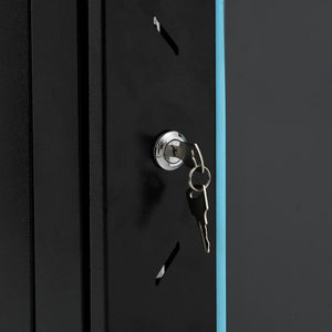 22HE Netzwerkschrank mit Schwenkfüßen 19" IP20 60x60x120 cm
