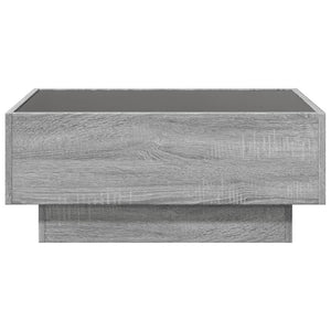LED Couchtisch Grau Sonoma 70x50 cm