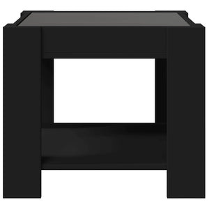 LED Couchtisch Schwarz 53x53 cm