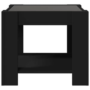 LED Couchtisch Schwarz 53x53 cm