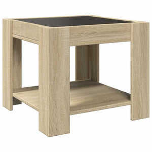 LED Couchtisch Sonoma Eiche