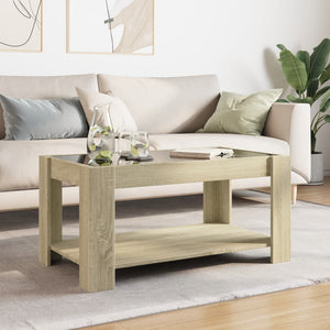 LED Couchtisch Sonoma Eiche