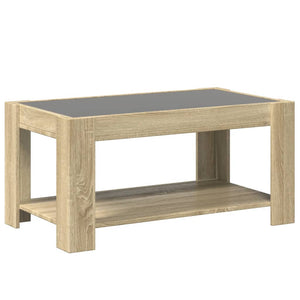 LED Couchtisch Sonoma Eiche