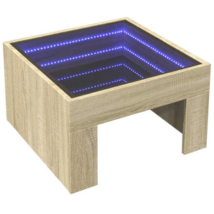 Couchtisch Sonoma-Eiche mit Infinity-LED