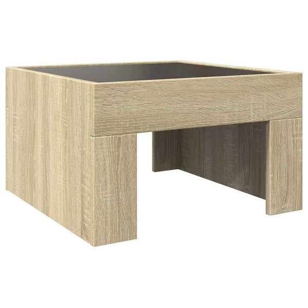 Couchtisch Sonoma-Eiche mit Infinity-LED