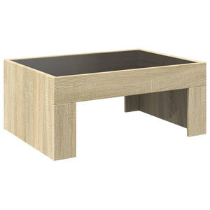 Couchtisch Sonoma Eiche mit Infinity LED 70x50 cm