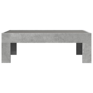 Couchtisch Betongrau mit Infinity-LED 90x50 cm