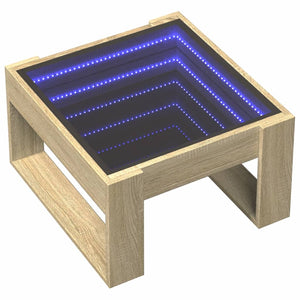Couchtisch Sonoma Eiche mit Infinity-LED