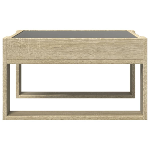 Couchtisch Sonoma Eiche mit Infinity-LED