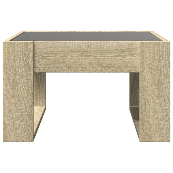 Couchtisch Sonoma Eiche mit Infinity-LED