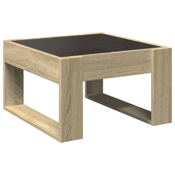 Couchtisch Sonoma Eiche mit Infinity-LED