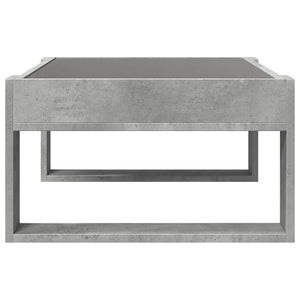 Couchtisch mit Infinity LED, Betongrau