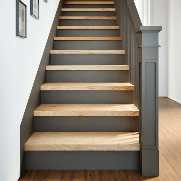 Eichenholz Treppenstufen 70x30 cm, 4er Set