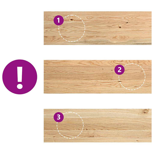 Eiche Treppenstufen Massivholz 80x25 cm, 8er Set