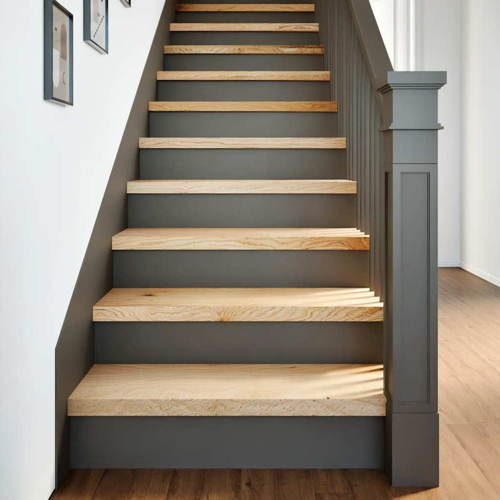 Eiche Treppenstufen Massivholz 70x30 cm, 8er Set