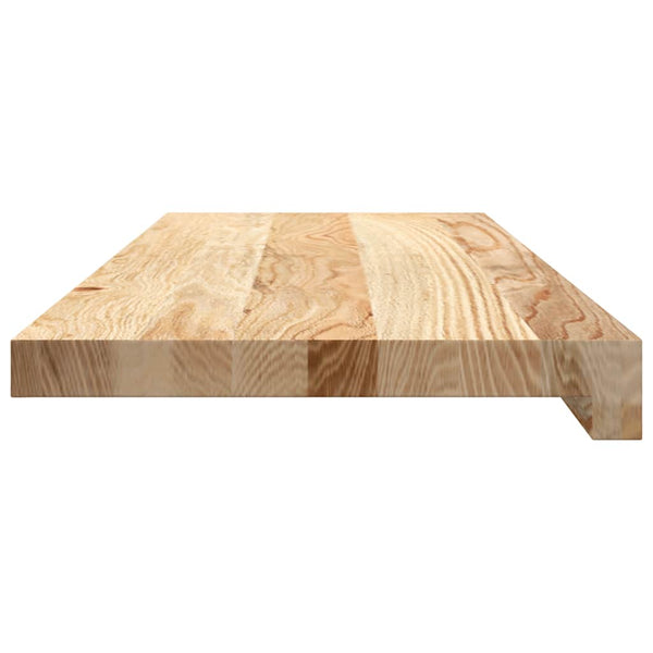 Eichenholz Treppenstufen 70x25 cm, 12er Set
