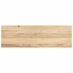 Treppenstufen Eiche Massivholz 80x25 cm, 12er Set